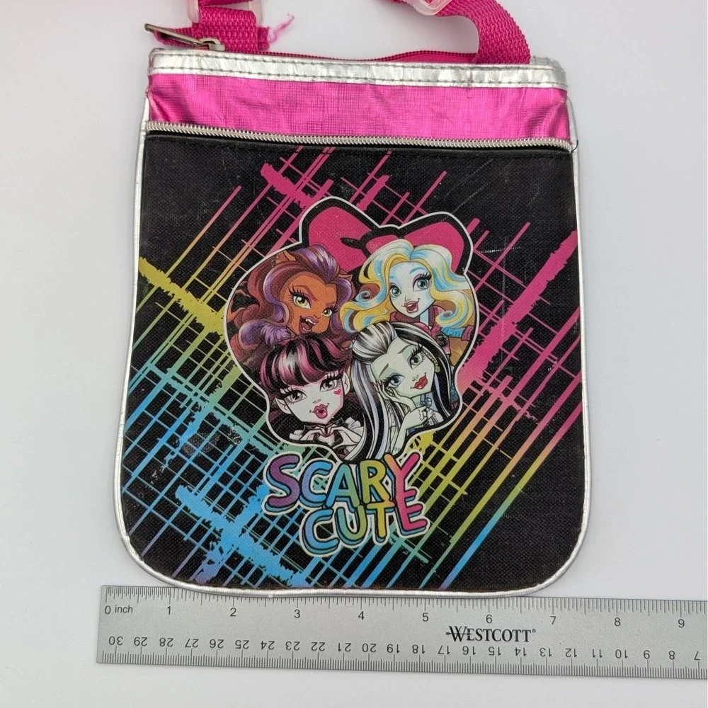 Monster High Scary Cute Crossbody Bag Girls Purse G1 Frankie Draculaura Clawdeen